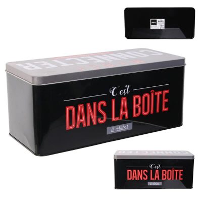 Boîte en metal