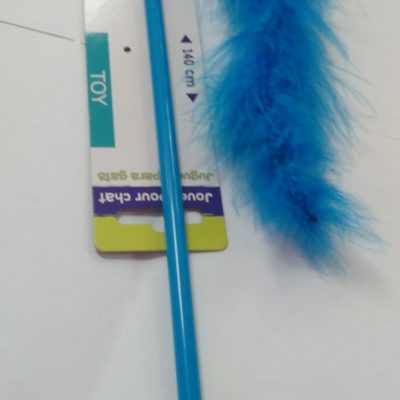 Tige avec Plume pour Chat