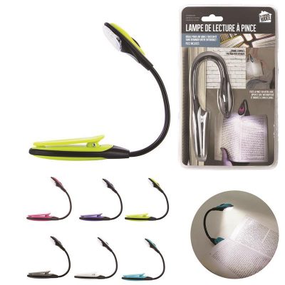 Lampe de lecture pince
