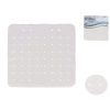 Tapis blanc Antidérapant pour la Douche