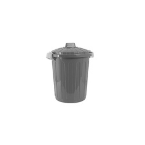Poubelle Clip Gris 7 litres