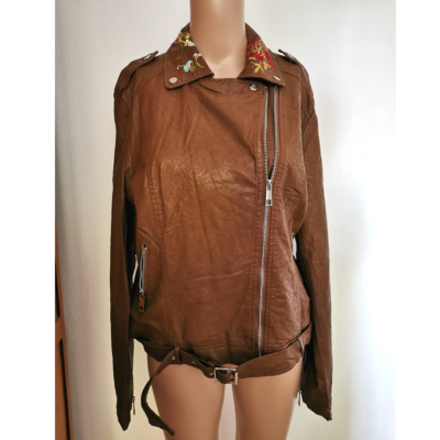 Veste Aviateur Marron