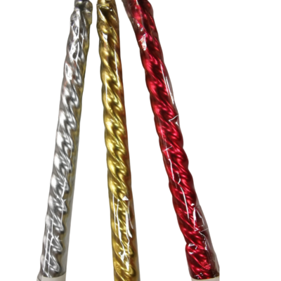 Bougie Torsadée x 3