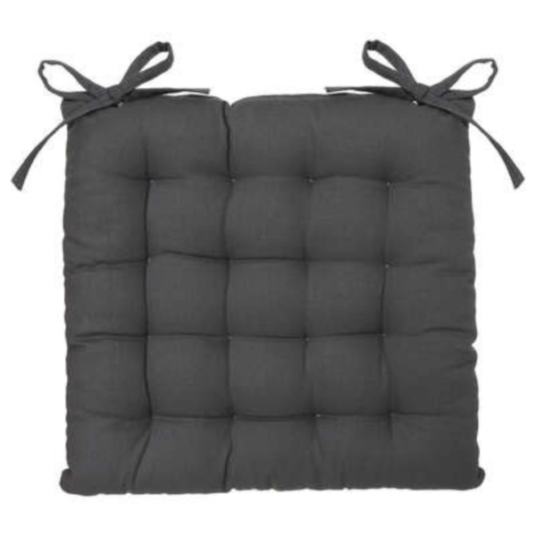 Galette Chaise Gris Fonce