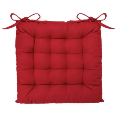 Galette Chaise Rouge