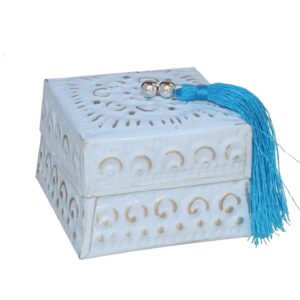 Boîte Carré Bleu