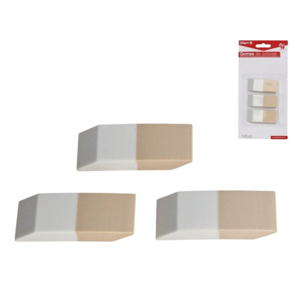 Gomme Bi-Couleur
