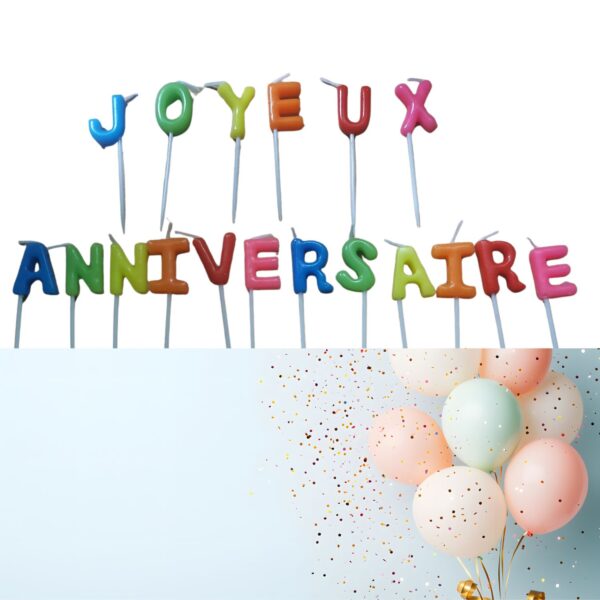 Bougies Anniversaire
