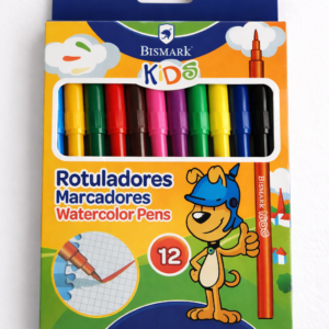 Set de 12 feutres colorés pour enfants